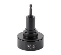 AUNMAS Embout de Machine à Capsuler, Tête de Machine à Capsuler électrique en Métal avec Joint en Caoutchouc, Scellant de Bouchon de Bouteille de 30 à 40 Mm pour Bouteilles d'eau, Bouteilles de