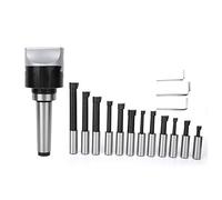 AUNMAS Ensemble de Têtes d'alésage CNC Précises en Matériau 40CR, Haute dureté, Système Métrique de Résistance aux Vibrations F1 75 Mm 12 Pièces, Barre d'alésage Kit 'outils de Fraisage CNC, Tête