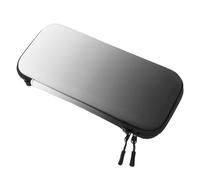 AUNMAS Étui de Transport pour Console Switch 2, Coque Rigide en EVA, Imperméable, Tissu PU Oxford, étui pour Console de Jeu Portable en Nylon avec 10 Emplacements pour Cartes de Jeu, (Dégradé Noir