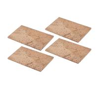 AUNMAS Feuille de Liège Auto-adhésive pour Manche de Saxophone, 10 Pièces de Remplacement en Liège pour Saxophones Soprano Alto Ténor, Matériau Souple, Texture Claire, Réduction du Bruit pour les