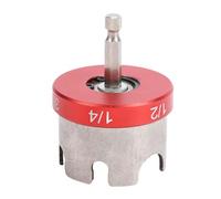 AUNMAS Fixation de Foret à écrou à Tige Hexagonale pour Tiges Filetées de 1/4, 3/8, 1/2 Pouce, Installation Rapide D'extracteur D'écrou avec Boîtier en Alliage D'aluminium pour Support