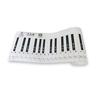 AUNMAS Guide de Piano à Clavier 88 Touches, Guide de Pratique pour Débutants, Apprentissage Efficace des Positions des Touches de Piano, Idéal pour Les Enfants et Les Adultes