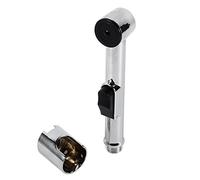 AUNMAS Home Bathroom Handheld Portable, Shatafa Bidet Plated Abs Shattaf Toilet Bidet Shower Spray
