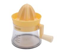 AUNMAS Juifer des Agrumes Manuels avec Manivelle en Rotation, Presse-agrumes Manuelle Portable avec Poignée Ergonomique, Grande capacité et Extraction de Jus Maximale Facile à Nettoyer