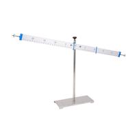 AUNMAS Kit de Levier Expérimental, Outil de Physique éducative en Métal et ABS, Portable pour Un Usage en Classe et à la Maison