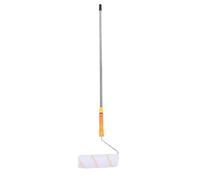 AUNMAS Kit de Rouleau de Peinture de Maison Ensemble de Peinture de Plafond Mur avec Poteau Télescopique en Acier Inoxydable 30-113 Cm Réglable 9 Pouces et 4 Pouces Rouleaux Brosse en