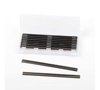 AUNMAS Lames de Couteaux de Dégauchisseuse, Lames de Raboteuse en Acier Rapide 82 X 5,5 X 1,1 Mm, Paquet de 10 à Double Tranchant, pour le Rabotage du Bois Tendre et Dur, les Utilisateurs de