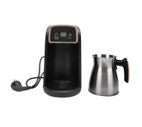 AUNMAS Machine à café Turque, Cafetière électrique en Acier Inoxydable avec Fonction de Chauffage pour le Bureau de Voyage à Domicile