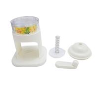 AUNMAS Manuel de Glace à Glace Snow Maker Hand Crank Crander pour Snow Corne Maker Smoothies Crushed Ice With Innewless en Acier en Acier Inoxydable Bol Glissement pour Utilisation