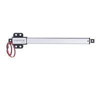 AUNMAS Micro Actionneur Linéaire 12 V CC, Course de 150 Mm, 42 Lb avec Interrupteurs de Fin de Course Intégrés et Supports de Montage pour équipement Médical Domotique Extérieur (