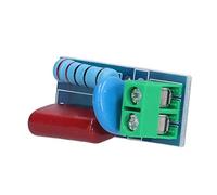 AUNMAS Module de Circuit D'absorption RC avec Borne à Sertir pour la | 100 V-400 V AC/DC, Anti-interférence, évite les Dommages Causés par les Contacts du Relais, Boîtier en Plastique Léger,