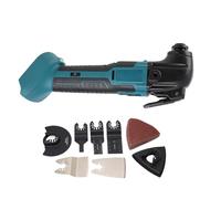 AUNMAS Outil Oscillant pour le Travail du Bois Kit Multi-outils sans Fil 18 V avec 6 Vitesses Variables 3 Angles D'oscillation pour Couper le Ponçage et le Grattage