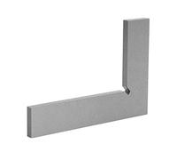 AUNMAS Outils de Mise en Page Équerre d'ingénieur, Règle à Angle Droit en Acier pour une Mesure Précise, Idéale pour les Opérations d'atelier et 'assemblage (100 * 70mm)