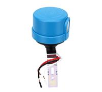 AUNMAS Photocell Light Switch, 10A Twist Lock Sensor | Contrôle automatique du crépuscule à l\'aube 105-305V AC, boîtier en plastique, capteur à photodiode en silicium,