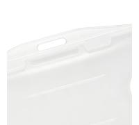 AUNMAS Porte-badge d'identité, étui de Protection Rigide Horizontal et Vertical en PP avec Deux Emplacements Indépendants pour Cartes de Crédit, Carte d'identité, Cartes de proximité, (5PCS)