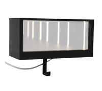 AUNMAS Porte-clés de Voiture pour Mur, Porte-clés Mural sans Effort avec Lumières LED Blanc Chaud pour la Maison, L'entrée, le Couloir, le Bureau, Cadeaux