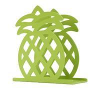 AUNMAS Porte-serviettes Ananas pour Table, Design Debout en Fer (GREEN) | Fer Résistant à la Rouille, S'adapte aux Serviettes de Différentes Tailles, pour la Décoration de Salle à Manger ou de Fête
