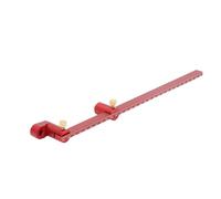 AUNMAS Rapporteur Circulaire en Aluminium 300 Mm, Règle de Menuiserie avec