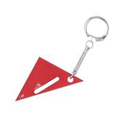 AUNMAS Règle de Menuiserie en Alliage d'aluminium, Outil de Mesure de Charpentier, carré de de 30 à 45 à 90 Degrés avec Trou de Suspension, Outil de Marquage de Disposition d'angle pour Menuisiers