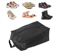 AUNMAS Sac à Chaussures pour Voyager, Organisateur de Fourrette à Chaussures à L'épreuve de la Poussière avec Poignée Portable Sac de Voyage pour Placard à Bagages