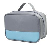 AUNMAS Sac à Médicaments Portable en Tissu Oxford, étui de Rangement de Grande capacité pour Voyage D'urgence, Pochette à Médicaments Durable pour Randonnée Camping, 7,5 X 3,1 X 5,1 Pouces