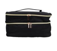 AUNMAS Sac de Rangement des Accessoires de Couture avec 2 Couches, Organisation des Outils D'artisanat avec des Séparateurs Réglables pour les épingles à Ciseaux, un Excellent pour la