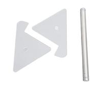 AUNMAS Support de Rangement pour Clavier Mécanique, Support de Clavier en Acrylique Transparent avec Tige en Acier Inoxydable, d'affichage Amovible Peu Encombrant, 16 X 12 X 8 Cm pour Bureau et