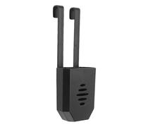 AUNMAS Support de Tablette de Nettoyage de Réservoir de Toilette, Support de Tablette de Blanchiment de de Nettoyant de Cuvette de Toilettes Suspendu pour Empêcher le Réservoir (BLACK)