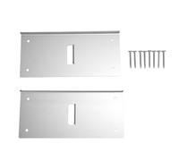 AUNMAS Supports D'extension de Poteau de Courrier 4x4 en Acier