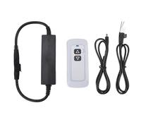 AUNMAS Télécommande D'Actionneur électrique, Actionneur Linéaire ABS 433,92 MHz, Interrupteur sans Fil Avant et Arrière avec Câblage de Moteur Universel pour Portes de Garage, Portes de (12V)