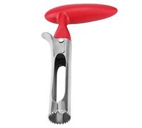 AUNMAS Vide-Fruits en Acier Inoxydable, Vide-Fruits avec Poignée en Plastique, Extracteur de Graines pour Pommes et Poires, 17,5 X 9,5 X 1, Cm, Ustensile de Cuisine Réutilisable pour la Préparation