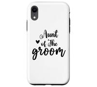 Aunt of The Groom Bridal Bachelor Party Wedding Day Coque pour iPhone XR