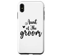 Aunt of The Groom Bridal Bachelor Party Wedding Day Coque pour iPhone XS Max