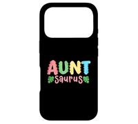 Aunt Saurus Kids Dinosaure Anniversaire Fête Famille Assorti Coque pour iPhone 17 Pro