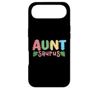 Aunt Saurus Kids Dinosaure Anniversaire Fête Famille Assorti Coque pour iPhone Air