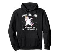 Aunticorn Auntie Unicorn Cool Auntie Sweat à Capuche