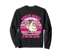 Auntie Goose is on The Loose Design Vintage Sweatshirt