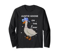 Auntie Goose is on The Loose Summer Aunt Silly Goose Manche Longue