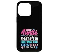 Auntie is My Name Keeping The Gender is My Game Révélation Coque pour iPhone 13 Pro