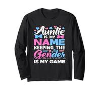 Auntie is My Name Keeping The Gender is My Game Révélation Manche Longue