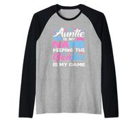 Auntie is My Name Keeping The Gender is My Game Révélation Manche Raglan
