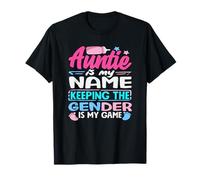 Auntie is My Name Keeping The Gender is My Game Révélation T-Shirt