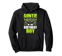 Auntie of The Birthday Boy Gamer vidéo Assorti Anniversaire Sweat à Capuche