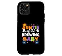 Auntie of The Brewing Baby Halloween Grossesse Révélation Design Coque pour iPhone 11 Pro