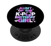 Auntie of The K-Pop Birthday Girls, Amateurs de Musique coréenne PopSockets PopGrip Adhésif