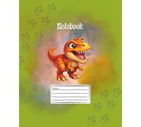 Auntie Toni's Tales: Freddie Willow & Friends Dinosaur Notebook;: 7 1/2" x 9-3/4", 100 Sheets, 50 pages, Dino Notebook, journal with decorative boarder motifs, Writing prompts, Age 3-12