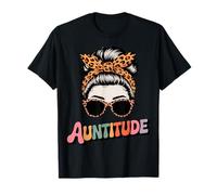 Auntitude Serre-tête léopard rétro T-Shirt