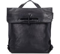 aunts & uncles Grandma's Luxury Club Mrs. Apple Strudel Daypack Cuir véritable 36 cm Compartiment ordinateur noir