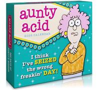 Aunty Acid 2026 Daily Desk Calendar: Boxed Page-a-Day Humor Calendar with Sassy Sayings, Sarcastic Quotes & Snarky Wisdom