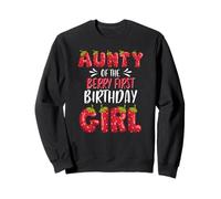 Aunty of The Berry, Fille de Premier Anniversaire, Strawberry Family Sweatshirt